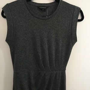 Club Monaco Maxi Heathered Grey Wrap Dress Sz XS